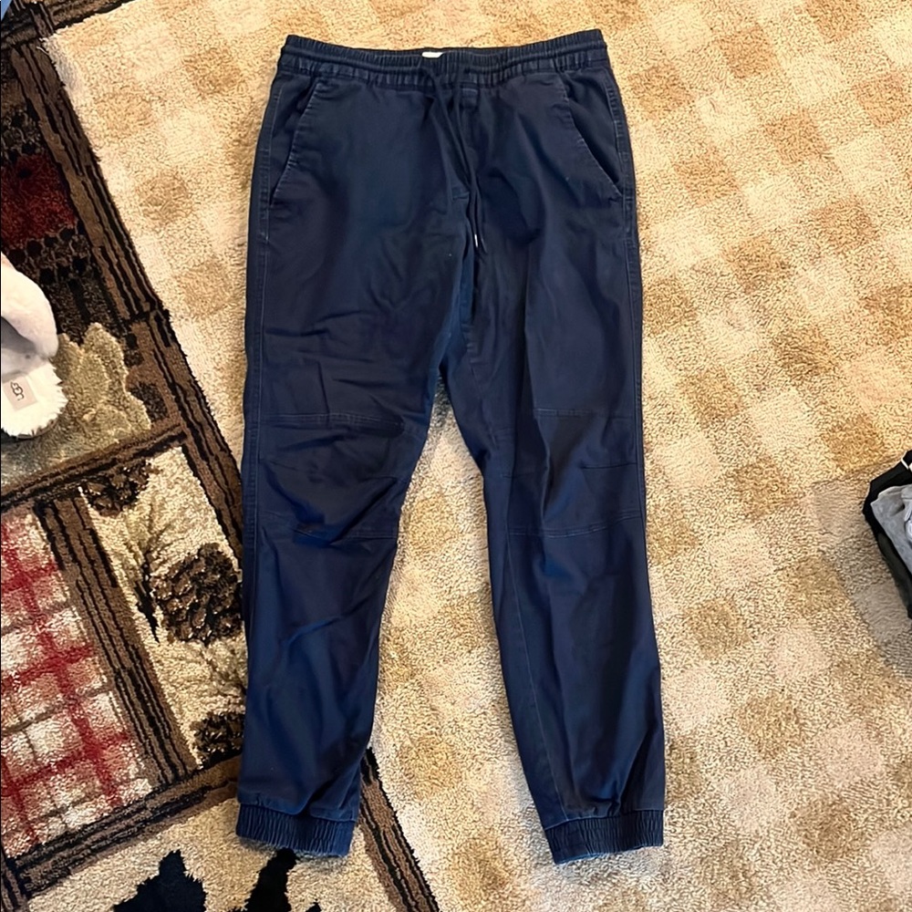 Men's Dark Blue Jogger Pants
